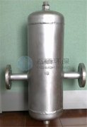 <b>304不锈钢法兰挡板式汽水分离器气液分离器</b>